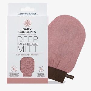 Daily Concepts Daily Deep Exfoliating Mitt in Pink (8.5" X 5.4" X .32")